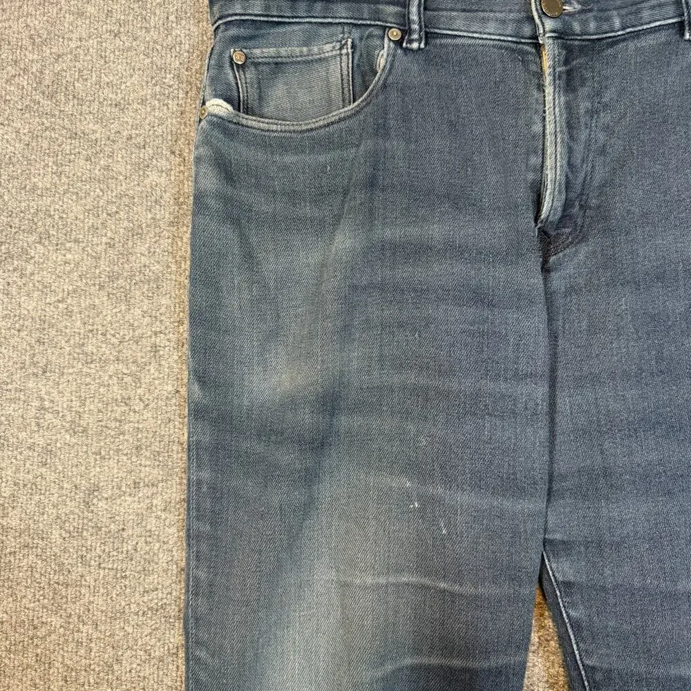 Banana Republic Jeans Mens 36x30‎ Blue Traveler Slim Fit Stretch Casual